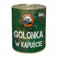 GOLONKA W KAPUŚCIE GOTOWE DANIE MIĘSNE W PUSZCE puszka 800g