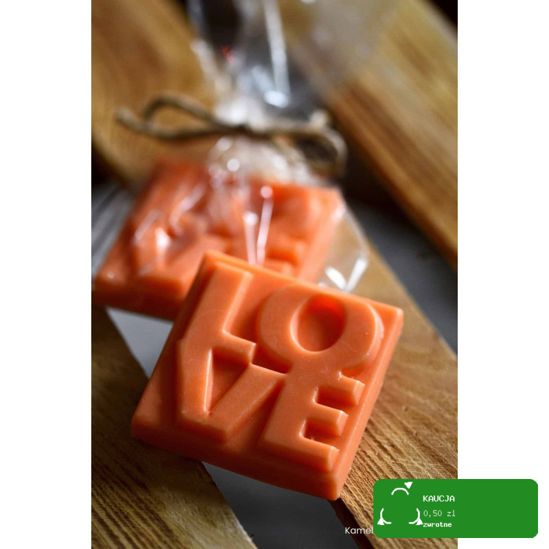 MYDŁO ręcznie robione LOVE POMARAŃCZA i CYNAMON