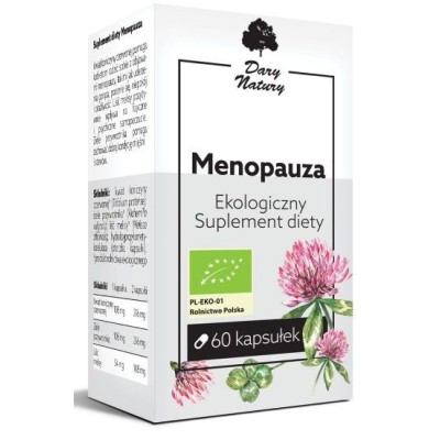 MENOPAUZA EKO 60 kapsułek na 1 m-c Koniczyna Przywrotnik