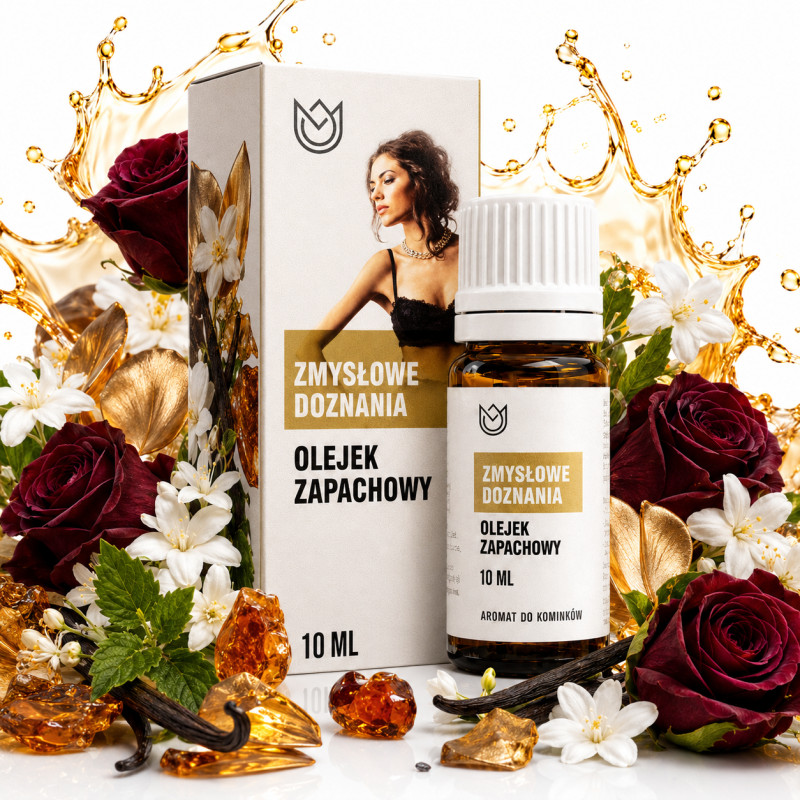OLEJEK ZAPACHOWY eteryczny ZMYSŁOWE DOZNANIA nastrój romantyczność 10ml