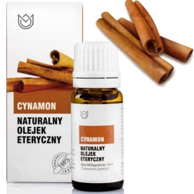 Naturalny OLEJEK ETERYCZNY CYNAMON 10ml grypa kaszel