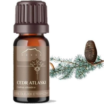 NANGA OLEJEK ETERYCZNY 100% CEDR ATLASKI 10ml Drogi