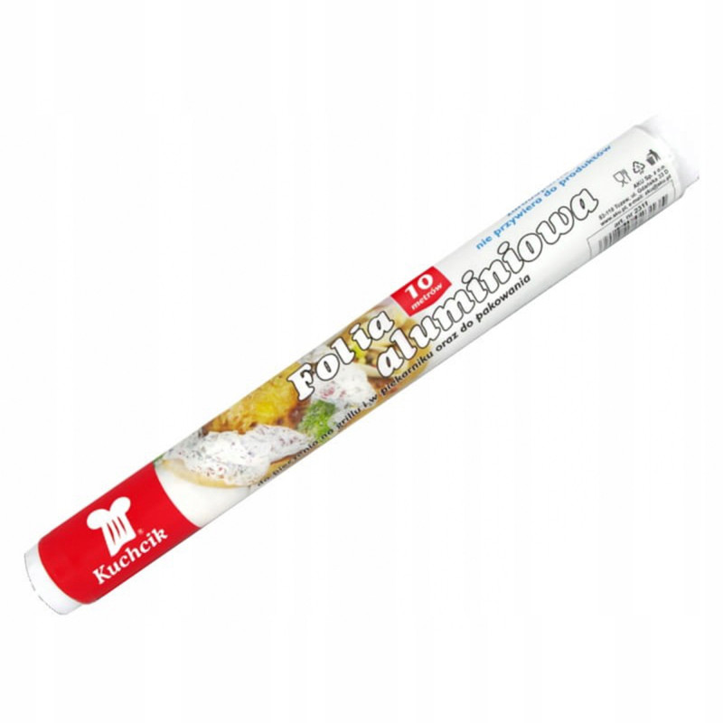 FOLIA ALUMINIOWA spożywcza żaroodporna 28cm x 10m