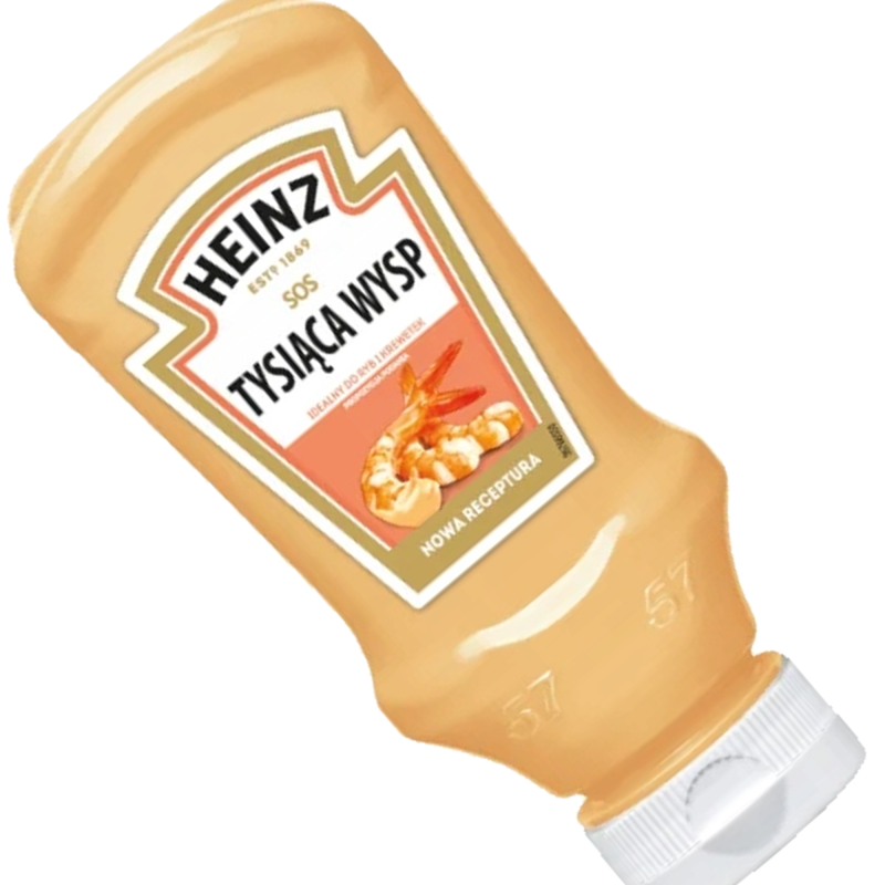 HEINZ SOS 1000 WYSP  GĘSTY SOS DO BURGERÓW SAŁATEK I WRAPÓW