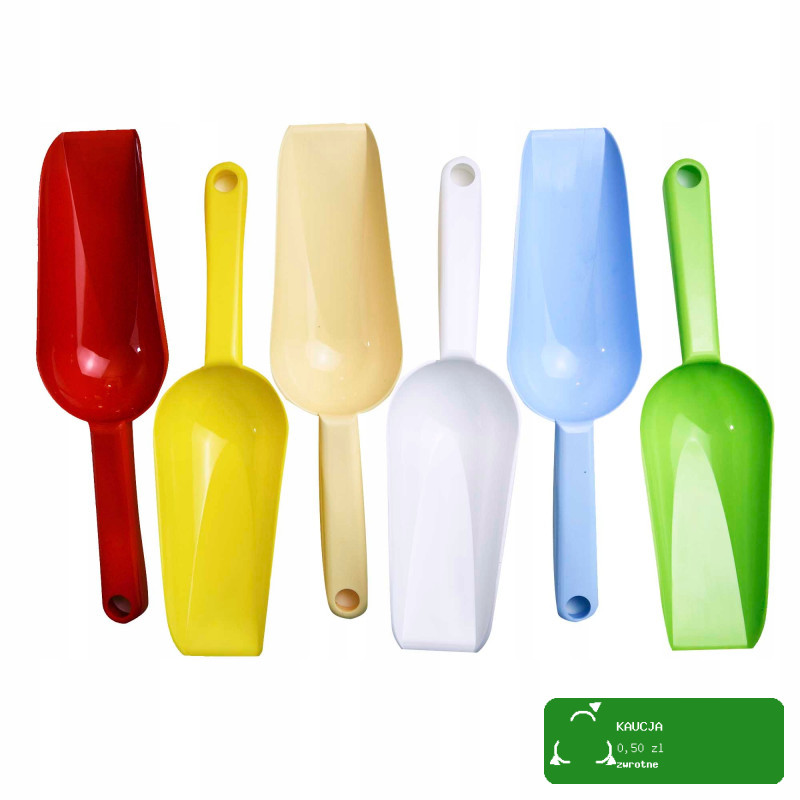 KAMELEON KULINARNY SZUFELKA ŁOPATKA spożywcza plastikowa MAŁA 0,25kg
