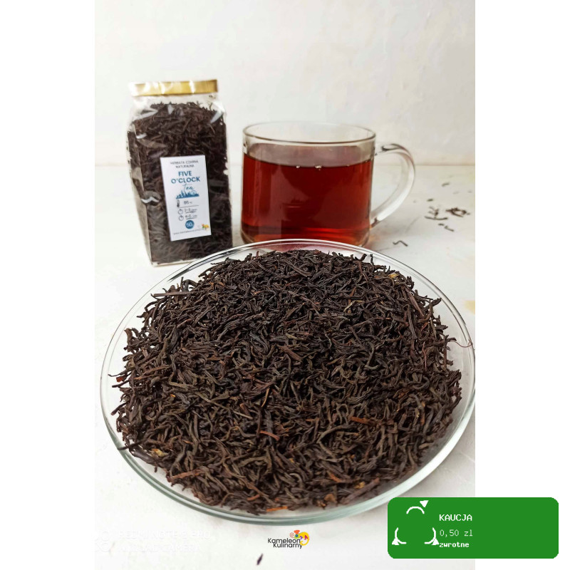 KAMELEON KULINARNY HERBATA CZARNA FIVE O'CLOCK - ceylon i assam 50g