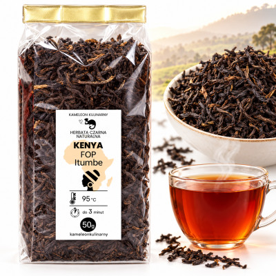 HERBATA CZARNA afrykańska KENYA FOB Itumbe 50g