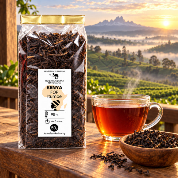 HERBATA CZARNA afrykańska KENYA FOB Itumbe 50g