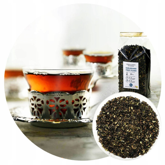 KAMELEON KULINARNY HERBATA CZARNA DARJEELING FIRST FLUSH liściasta50g