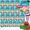Delecta LODY TRUSKAWKOWE w proszku TRUSKAWKA 20szt