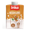 INKA napój MIGDAŁOWY naturalny 500ml 0,5l X10szt MLEKO ROŚLINNE bez laktozy