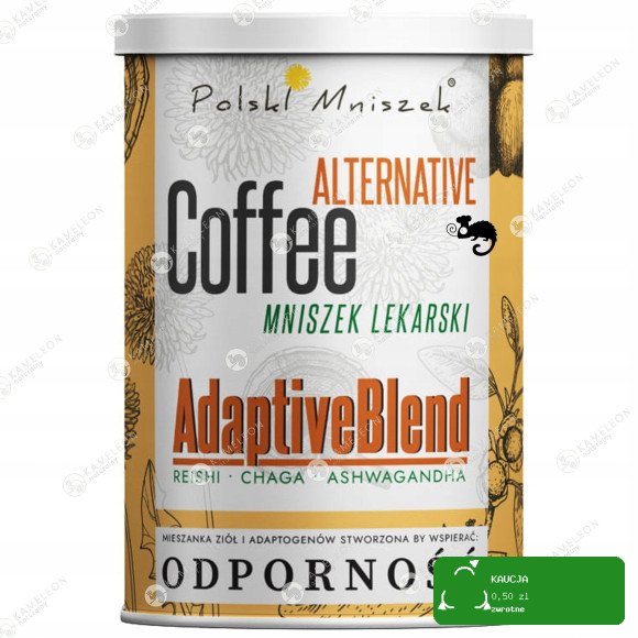 4x KAWA z MNISZKA LEKARSKIEGO mix adaptogenów ZESTAW 600g POLSKI MNISZEK