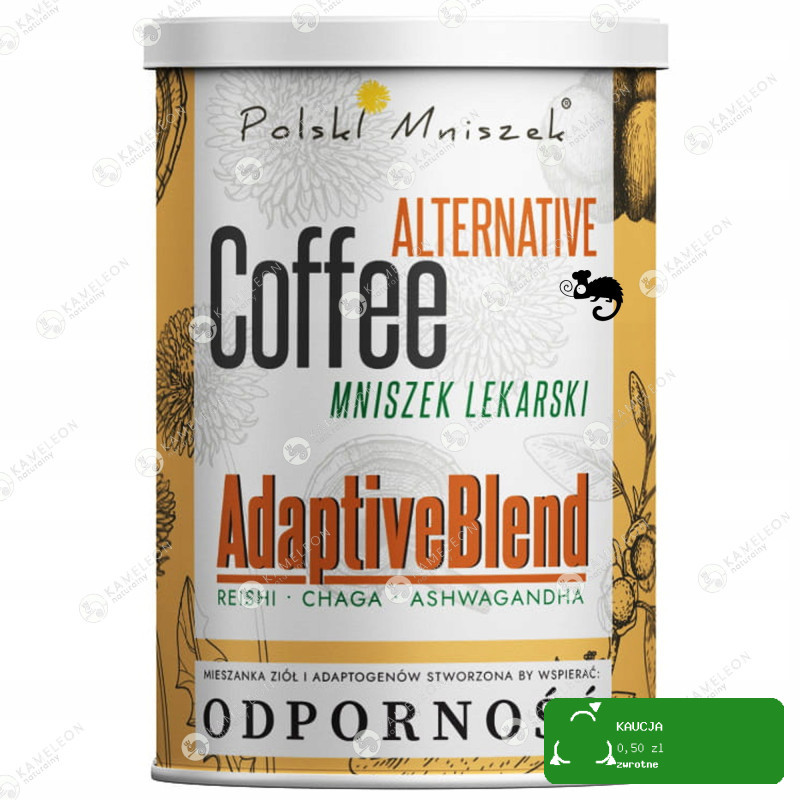 4x KAWA z MNISZKA LEKARSKIEGO mix adaptogenów ZESTAW 600g POLSKI MNISZEK