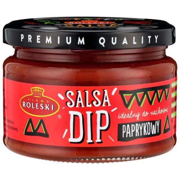 ROLESKI SALSA DIP PAPRYKOWY do nachosów chipsów paluszków