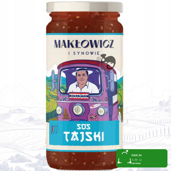 MAKŁOWICZ SOSY DO RYŻU MAKARONU SPAGETTI zestaw MIX SMAKÓW 10szt 400G 4KG