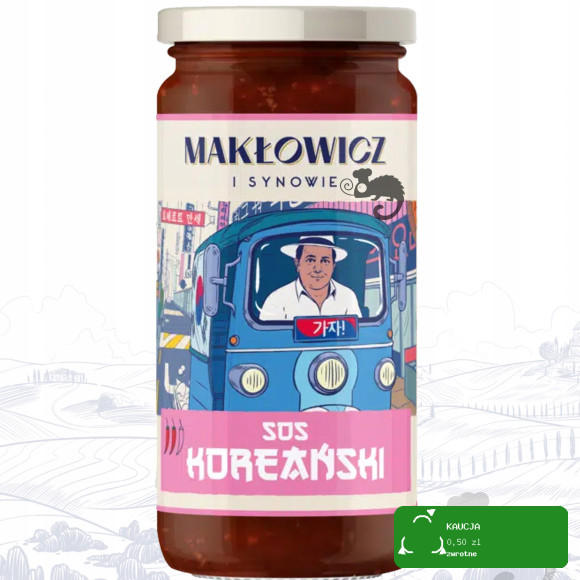 MAKŁOWICZ SOSY DO RYŻU MAKARONU SPAGETTI zestaw MIX SMAKÓW 10szt 400G 4KG