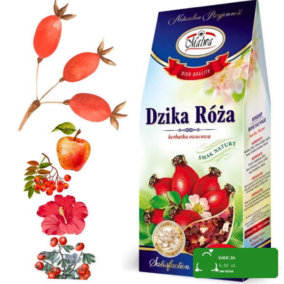Malwa HERBATA HERBATKA OWOCOWA SYPANA SUSZ MIX 8 OWOCOWYCH SMAKÓW 0,69KG