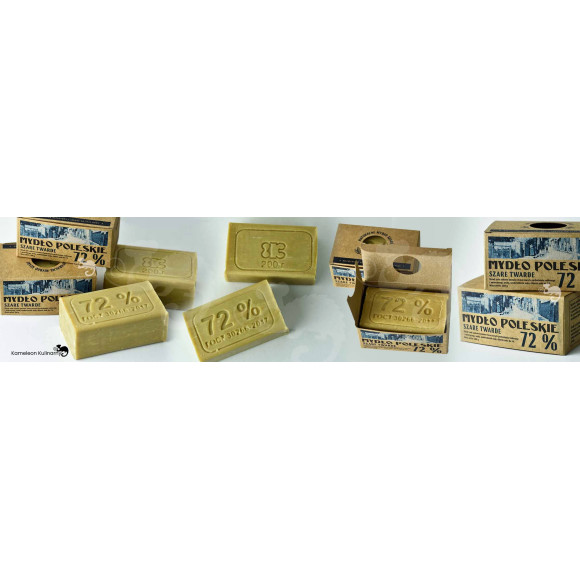 MYDŁO SZARE NATURALNE 72% HIPOALERGICZNE 200g x25
