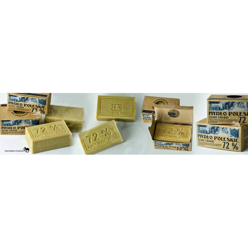 MYDŁO SZARE NATURALNE 72% HIPOALERGICZNE 200g x25