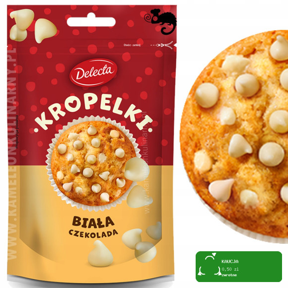 POSYPKA KROPELKI MIX CZEKOLAD + BIAŁA + MLECZNA + DESEROWA mix 4 DELECTA