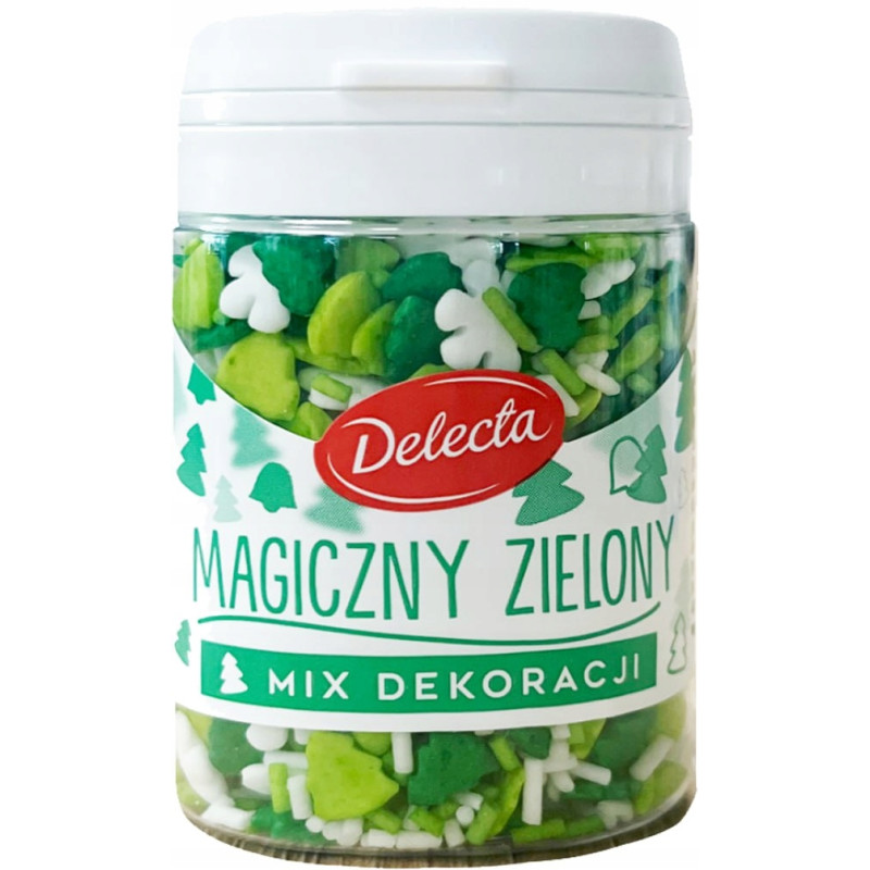 DELECTA DEKORACJE MIX POSYPEK ciastka babeczki pierniki ŚWIĘTA 5x55G