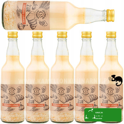 ORYGINALNA SPIŻARNIA ŻUR NATURALNY ZAKWAS 6x500ML