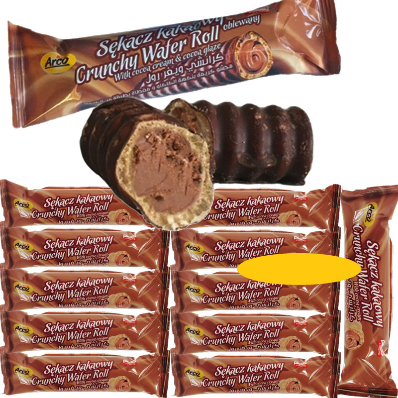 Arco SĘKACZ OBLEWANY KAKAOWY W POLEWIE KAKAOWEJ x 12 szt 480g 0,48KG