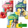 7x ŻELKI GUZIKOŻELKI bez cukru MIX smaków MALINA TRUSKA BANAN MANGO CYTRYNA