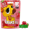 7x ŻELKI GUZIKOŻELKI bez cukru MIX smaków MALINA TRUSKA BANAN MANGO CYTRYNA