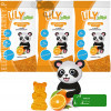 LILY JELLIES ŻELKI BEZ CUKRU WITAMINAMI smak POMARAŃCZOWE POMARAŃCZA 30g x3