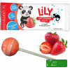 LILY LIZAK BEZ CUKRU Z 10 WITAMINAMI C E Bcomplex TRUSKAWKA Truskawkowy x10