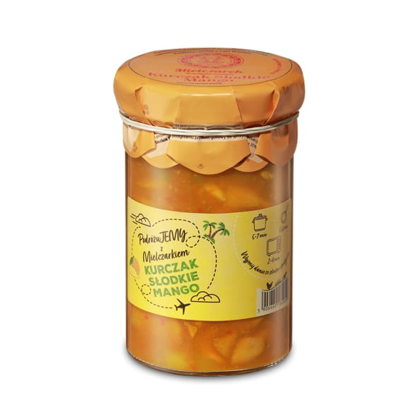MIELCZAREK gotowe danie mięsne KURCZAK SŁODKIE MANGO 490g