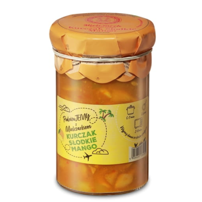 MIELCZAREK gotowe danie mięsne KURCZAK SŁODKIE MANGO 490g