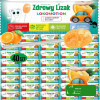 ZDROWY LIZAK LOKOMOTION przyjazna podróż bez cukru POMARAŃCZA x40 szt