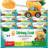 ZDROWY LIZAK LOKOMOTION przyjazna podróż bez cukru POMARAŃCZA x10 szt