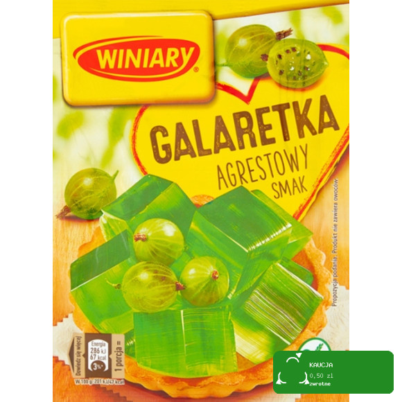 GALARETKA OWOCOWA ZESTAW MIX 11 SMAKÓW I KOLORÓW! 0,7KG bez glutenu WINIARY