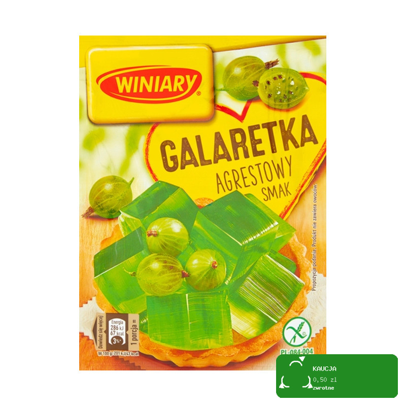 GALARETKA OWOCOWA ZESTAW MIX 11 SMAKÓW I KOLORÓW! 0,7KG bez glutenu WINIARY