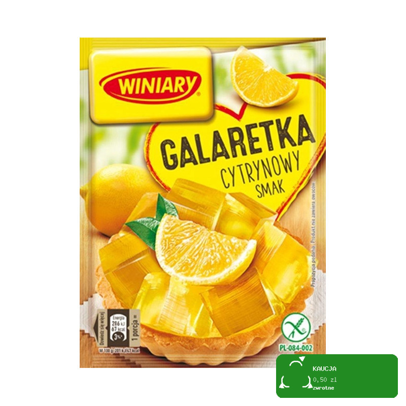GALARETKA OWOCOWA ZESTAW MIX 11 SMAKÓW I KOLORÓW! 0,7KG bez glutenu WINIARY