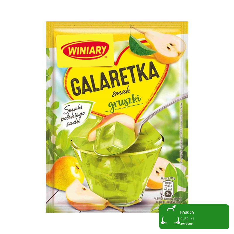 GALARETKA OWOCOWA ZESTAW MIX 11 SMAKÓW I KOLORÓW! 0,7KG bez glutenu WINIARY
