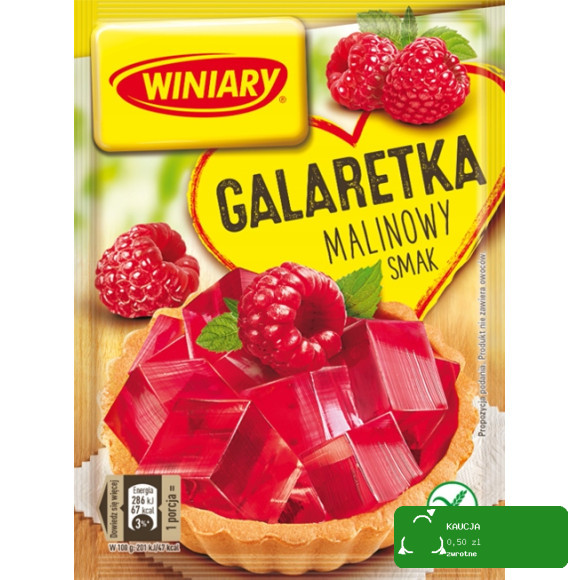 GALARETKA OWOCOWA ZESTAW MIX 11 SMAKÓW I KOLORÓW! 0,7KG bez glutenu WINIARY