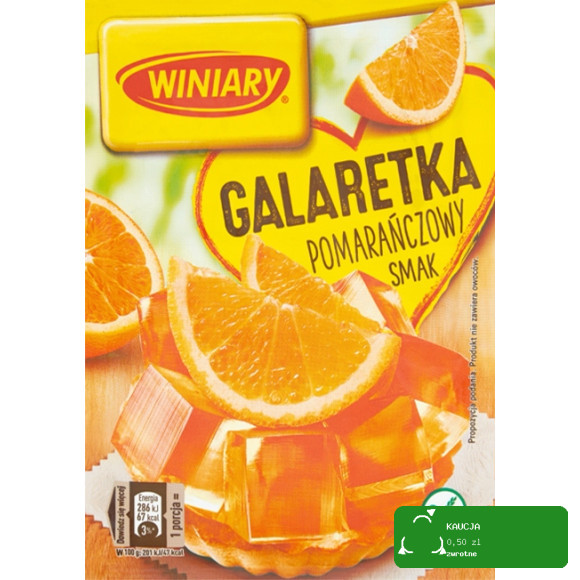 GALARETKA OWOCOWA ZESTAW MIX 11 SMAKÓW I KOLORÓW! 0,7KG bez glutenu WINIARY