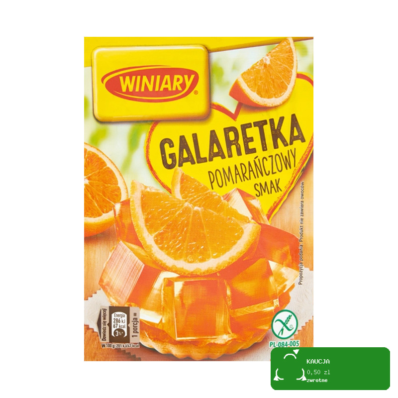 GALARETKA OWOCOWA ZESTAW MIX 11 SMAKÓW I KOLORÓW! 0,7KG bez glutenu WINIARY