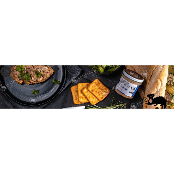 PASZTET DROBIOWO-WIEPRZOWY !! DUŻY !! MIX SMAKÓW 5szt x 250g 1,25KG Profi