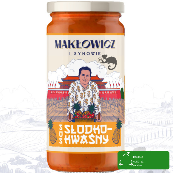 MAKŁOWICZ SOSY DO RYŻU MAKARONU SPAGETTI zestaw MIX SMAKÓW 10sztuk 400G 4KG