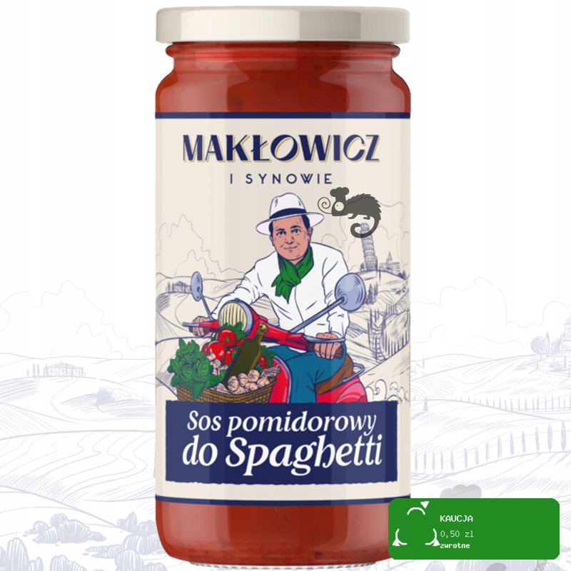 MAKŁOWICZ SOSY DO RYŻU MAKARONU SPAGETTI zestaw MIX SMAKÓW 10sztuk 400G 4KG