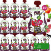 24x ORYGINALNY SOK MUS OWOCOWY BEZ CUKRU Jabłko Burak Malina 110ml x24 2,6L