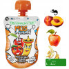 ORYGINALNY SOK MUS OWOCOWY BEZ CUKRU Nektarynka Jabłko Banan 110ml x12 1,3L