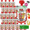 ORYGINALNY SOK MUS OWOCOWY BEZ CUKRU Truskawka Jabłko Banan 110ml x24 2,6L