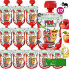 ORYGINALNY SOK MUS OWOCOWY BEZ CUKRU Truskawka Jabłko Banan 110ml x24 2,6L
