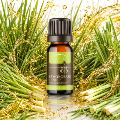 Nanga Olejek eteryczny z trawy cytrynowej LEMONGRASS 10ml